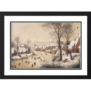  Bruegel, Pieter the Elder 24x19 Framed and Double Matted 