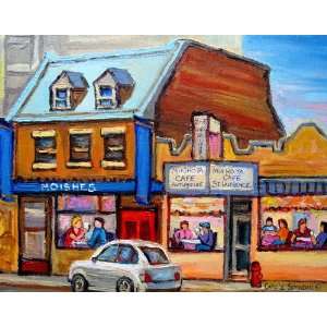   Spandau   24x32 inches   MOISHES RESTAURANT MONTREAL