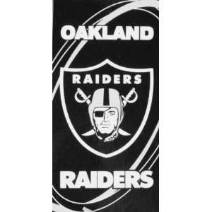  NFL Beach Towel   Oakland Raiders Beach Towel: Sports 