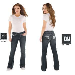   Milano New York Giants Womens Bootcut Jeans 26