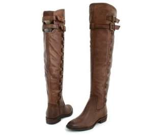   Over the Knee Thigh high Boots Women Sz Whiskey Brown Riding  