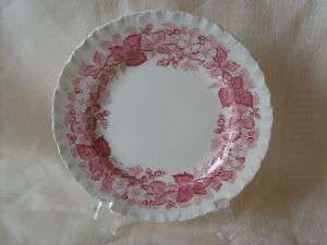 WEDGWOOD BRAMBLE PINK, SHELL EDGE, (1) BREAD PLATE  