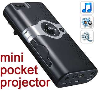 New! Multimedia Pocket Mini Projector w/ SD Card Slot  
