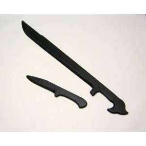   Practice Sword & Tactical Training Knife Dagger set