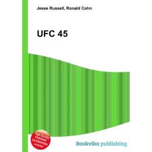  UFC 45 Ronald Cohn Jesse Russell Books