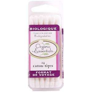  Organic Essentials Cotton Swabs, 30 Cotton Swabs by 