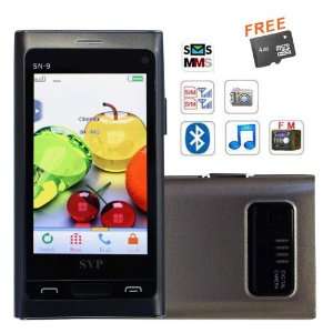  3.2 Dual SIM Gray SN 9 (Micro 4GB) Touch Screen Phone 
