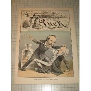  1881 Puck Color Cover: The Quack Doctors Last Dose 