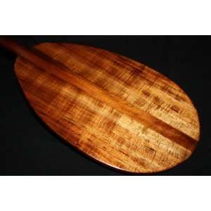    Tiger Curl Koa Canoe Paddle 60   Hawaiian Decor: Home & Kitchen