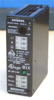 Siemens 3RX9307 0AA00 Power Supply SIDAC S  