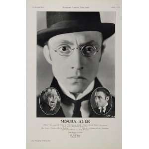  1930 Mischa Auer Actor Movie Film Stage Casting Ad 