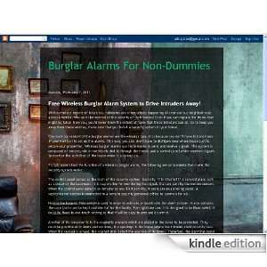  Burglar Alarms For Non Dummies Kindle Store ATTIC Global
