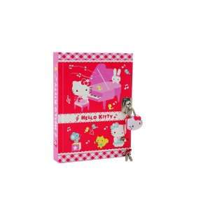  Hello Kitty   Locking Diary Piano Collection 288 Pages 