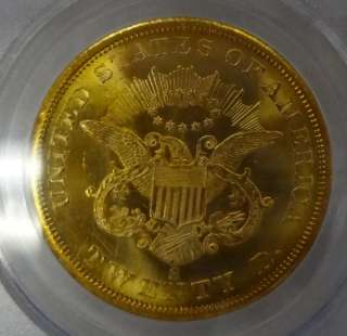   20.00 LIBERTY GOLD TYPE 1 PCGS MS65 SUPER GEM, SUPER LUSTRE  