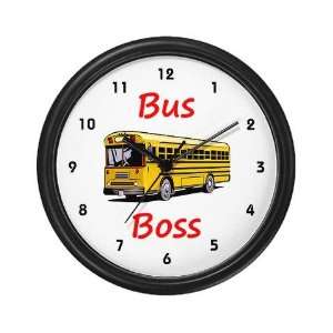  School Bus Driver School Wall Clock by CafePress: Home 