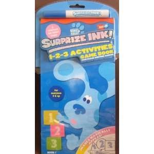   Surprize Ink! 1 2 3 Activities Game Book w/ Clear Surprise Marker