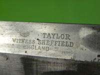 British English WW2 Sheffield EYE WITNESS TAYLOR Knife  
