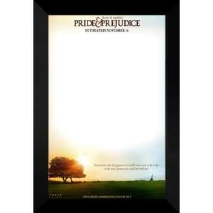  Pride and Prejudice 27x40 FRAMED Movie Poster   Style C 