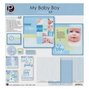  My Baby Boy Scrapbook Page Kit 12x12 scrapbookit: Arts 