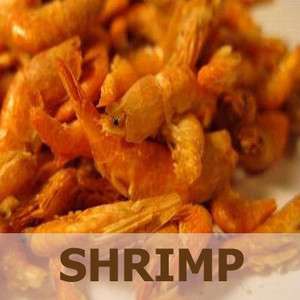 Sun Dried Freshwater Shrimp Bulk Fish Food ONE LB  