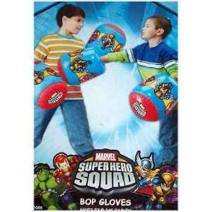  Superhero Squad Inflatable Bop Gloves: Toys & Games