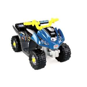  Fisher Price Power Wheels Batman Lil Quad: Toys & Games