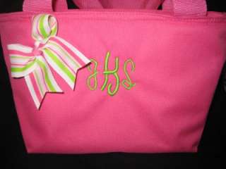 Monogrammed Personalized Insulated Lunch Bag Cooler  