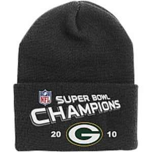  Green Bay Packers Super Bowl XLV Champ Knit Hat: Sports 