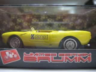 Brumm 54 Porsche 550 Spyder Zeinart Modelautos 1:43 NIB  