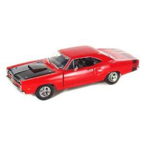  1969 Dodge Coronet Super Bee 1/24 Red Toys & Games