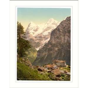  Murren Hotel des Alps Bernese Oberland Switzerland, c 