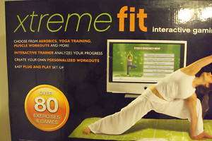 XTREME FIT INTERACTIVE GAMING MAT EXCERCISES & GAME NIB  