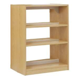   Sided Wood Shelving Starter Unit 37 W x 24 D x 42 H: Home & Kitchen