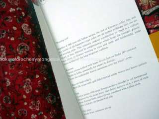 Made Kimono Book Sarasa Fabric India, Persia, Russia Europe  
