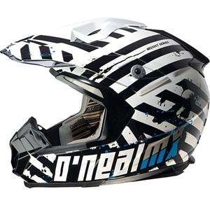  ONeal Racing 8 Series Volt Helmet   2X Large/Black/White 
