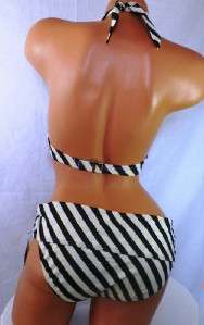   Swimsuit Miraculous Victorias Secret Top Bottom Bikini Black Gold