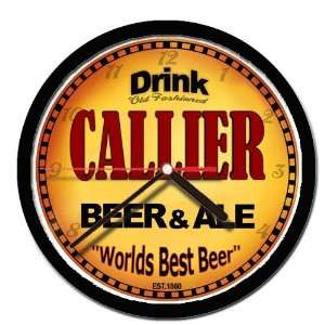  CALLIER beer and ale cerveza wall clock: Everything Else