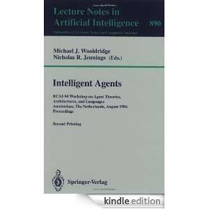   ) eBook: Michael J. Wooldridge, Nicholas R. Jennings: Kindle Store