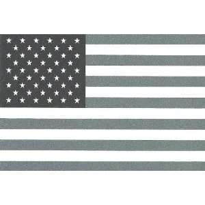  USA Flag Vinyl Sticker   Subdued 4x6 Automotive