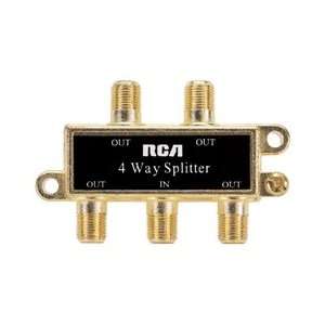  Rca 4 Way Coaxial Splitter Top Grade Components Highest 