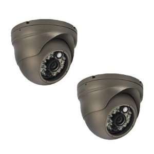  2 Pack of Anti Crime Smart Dual Light Hybrid LED Security Camera 
