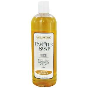  Shadow Lake Castile Soap Ginger 16 Oz: Beauty