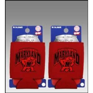    SET OF 2 MARYLAND TERPS CAN KADDY KOOZIES