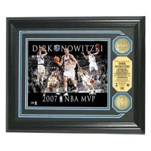  Dirk Nowitzki 2007 MVP Dominance Photo Mint with 2 Gold 