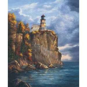  Split Rock (Canv)    Print: Home & Kitchen