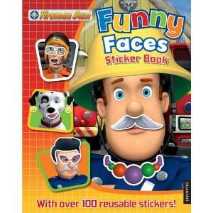 Sam Funny Faces (Funny Faces Sticker Book) (9781405262507): Books