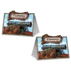  Pirate Cannon Place Cards (8 ct): Toys & Games