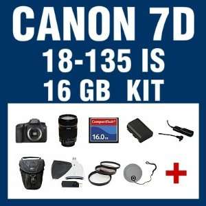  Canon EOS 7D Digital SLR Camera with EF S 18 135mm f/3.5 5 