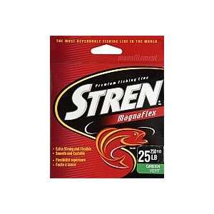  Stren Magnaflex 330yd 25lb Smoke Green MNB25 Sports 