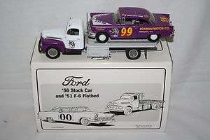First 1st Gear 1:34 Ford 56 Stock Car 51 F 6 Flatbed Curtis Turner 